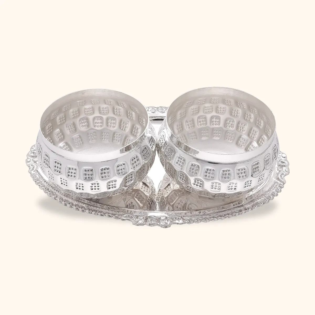 925 Silver Exquisite Bowl and Tray - Image 2