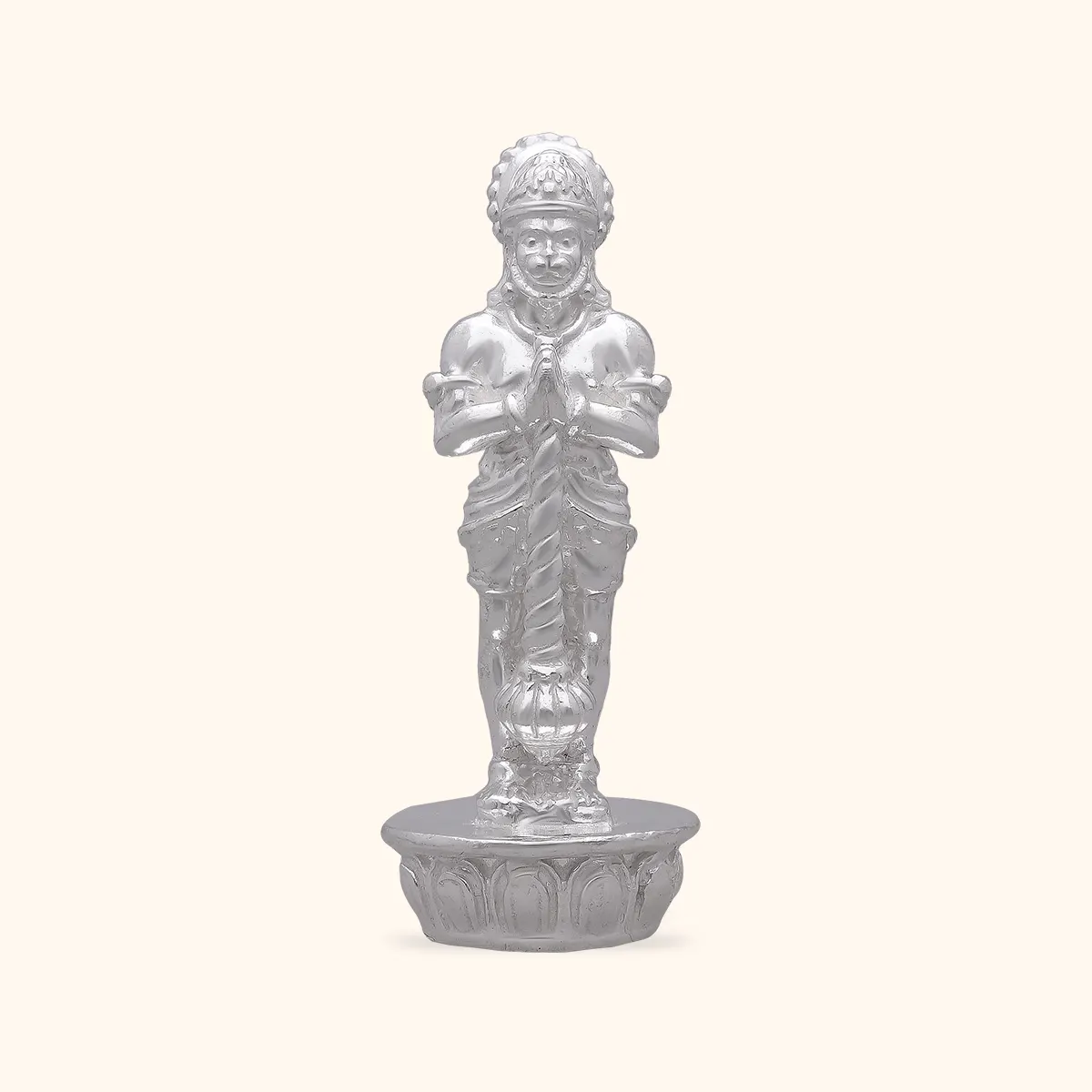 925 Silver Hanuman ji Idol - Image 2