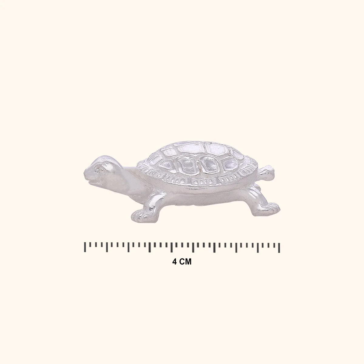 925 Silver Tortoise Solid Idol - Image 3