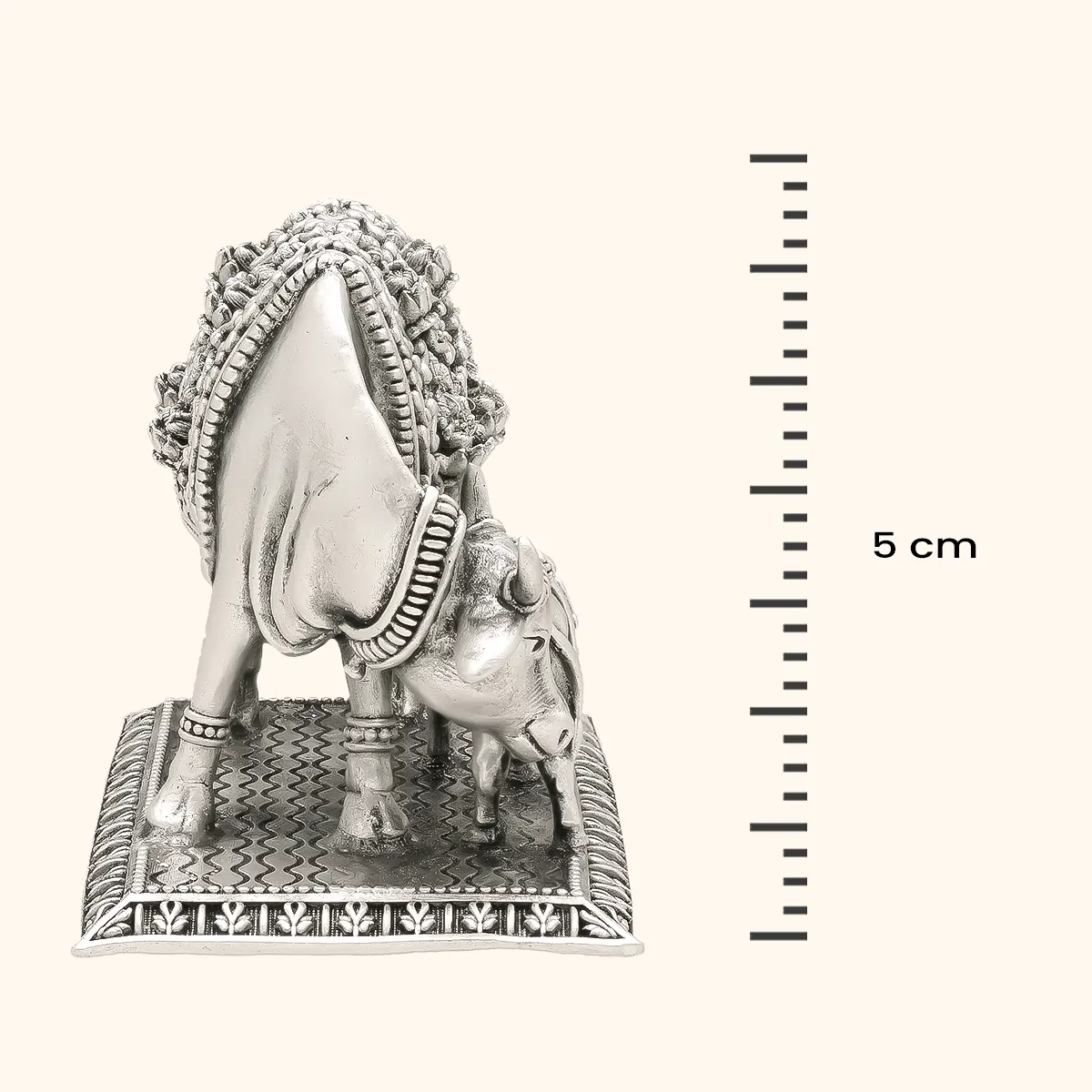 Gaay Vasru Silver Murti - Image 4