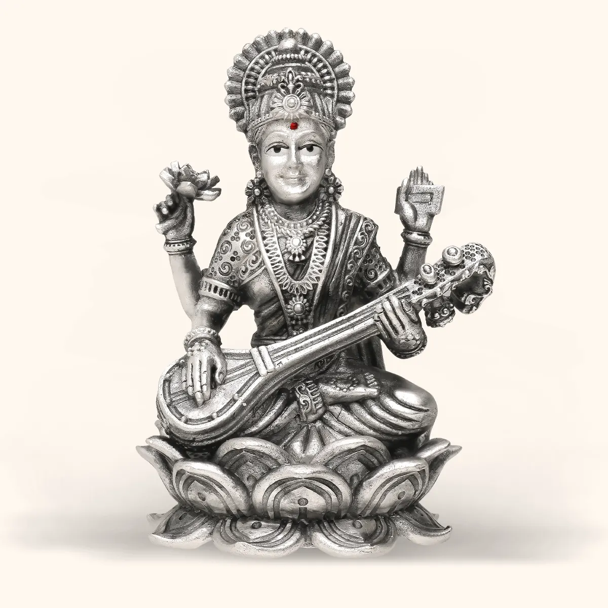Silver - Maa Saraswati - Image 2