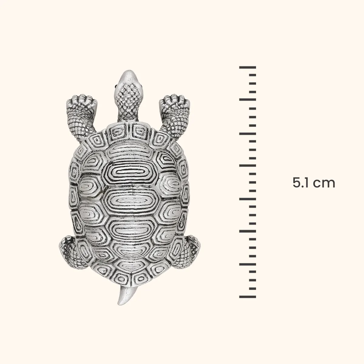 Tortoise - 925 Silver Antique (Kasav) - Image 4